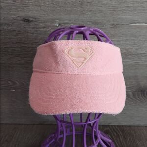 DC Comics Superman Supergirl Pink Visor